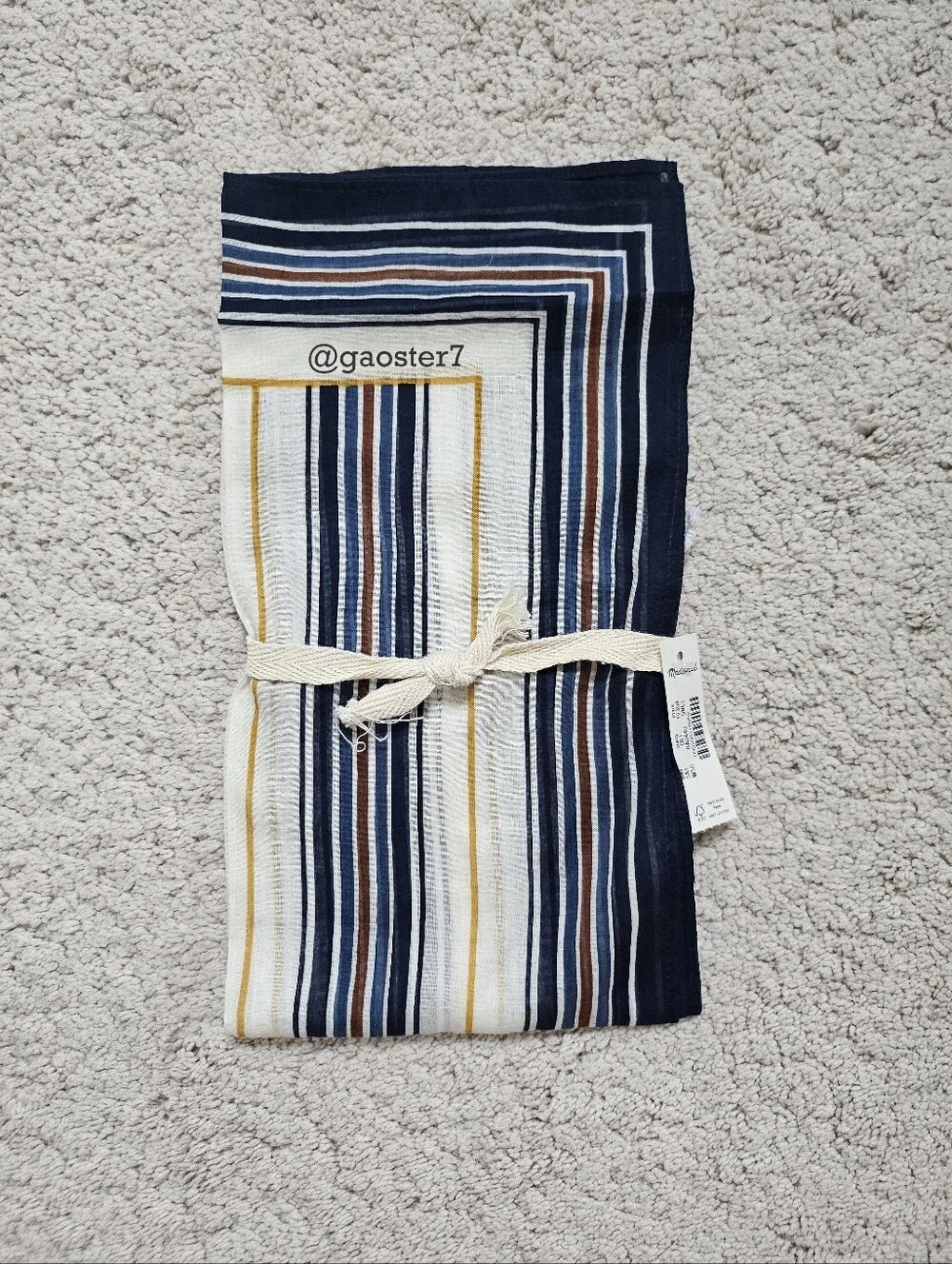 Madewell Organic Cotton Bandana